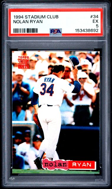 Topps Nolan Ryan front