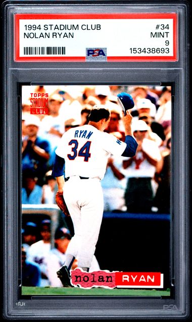 1994 Topps Stadium Club #34 Nolan Ryan front