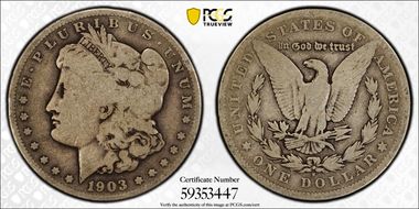 1903-S $1 VAM 2, Micro S G4