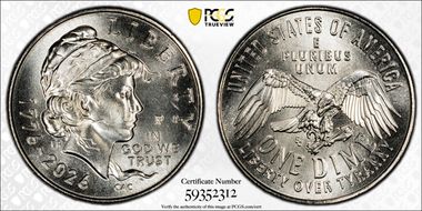 2026-P 10C Emerging Liberty MS66