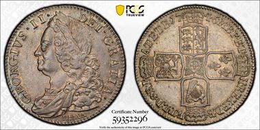 1746 1/2 Cr S-3695A LIMA AU55