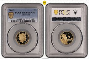 2002 $2 PR70DCAM