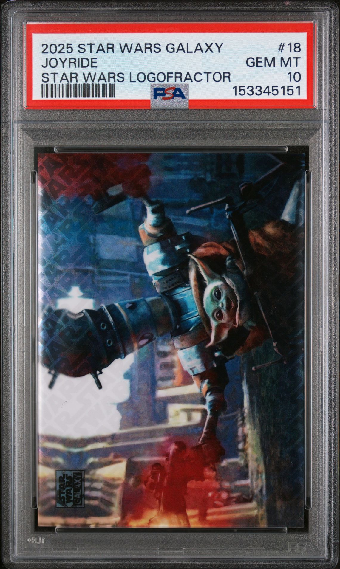 2025 Topps Topps Chrome #18 Galaxy Joyride front
