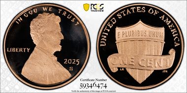2025-S 1C Shield PR68DCAM