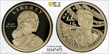 2025-S $1 Native American PR68DCAM