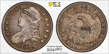 1829 50C VF35