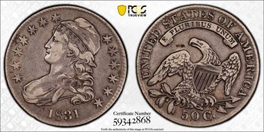 1831 50C VF35