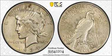 1934-S $1 N1