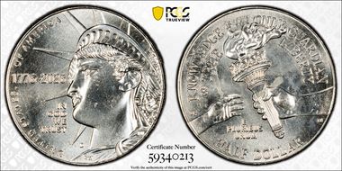 2026-D 50C Enduring Liberty MS66
