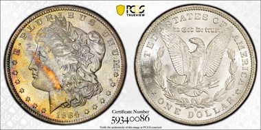 1884-O $1 MS64