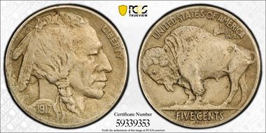 1917-S 5C N1