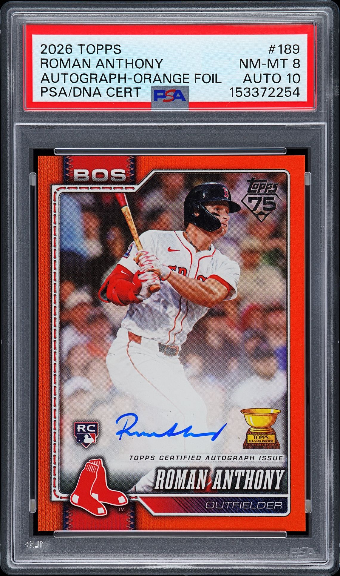 2026 Topps TOPPS Orange #189 Roman Anthony front