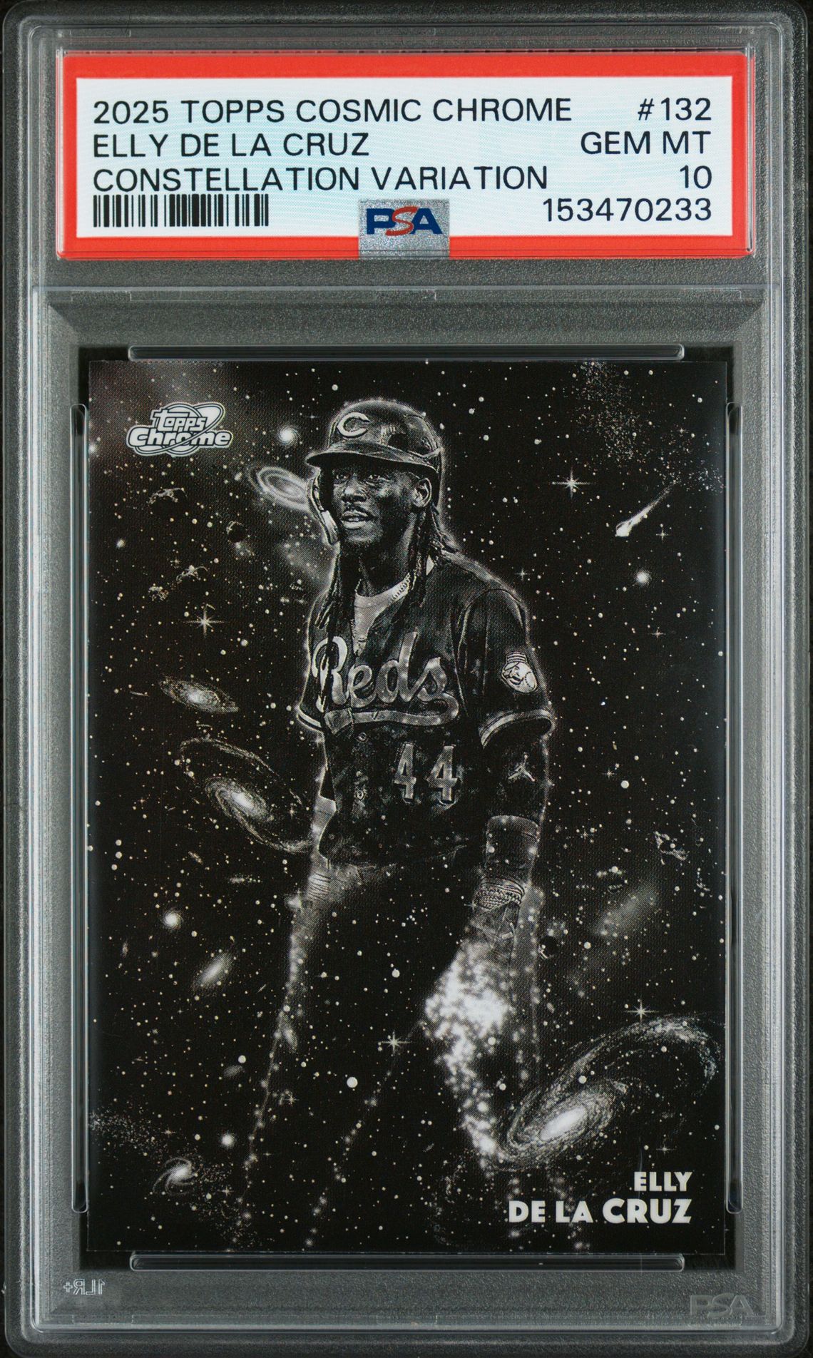2025 Topps TOPPS COSMIC CHROME CONSTELLATION VARIATION #132 Elly De La Cruz front