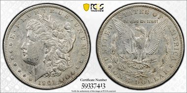 1901-S $1 XF40