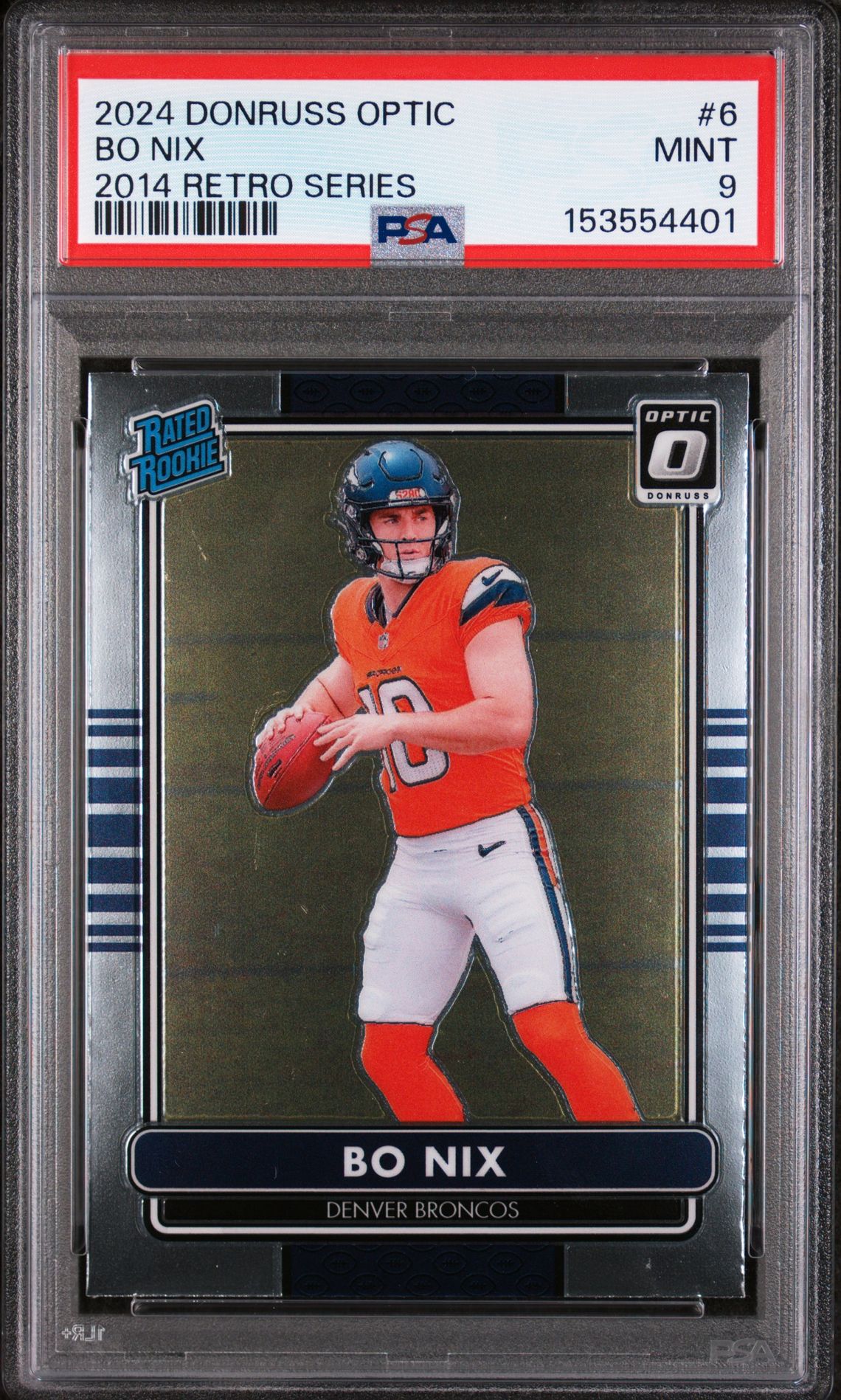 2024 Panini PANINI DONRUSS OPTIC 2014 RETRO SERIES #6 Bo Nix front