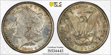 1880-S $1 MS61