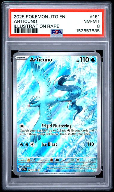2025 Pokemon Journey Together #161 Articuno front