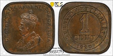 1920 1C KM-32 MS63BN