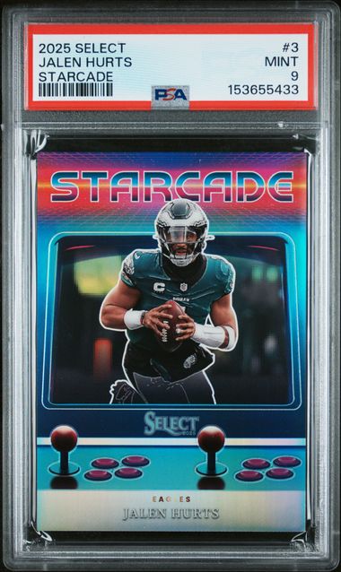 2025 Panini Select #3 Jalen Hurts front
