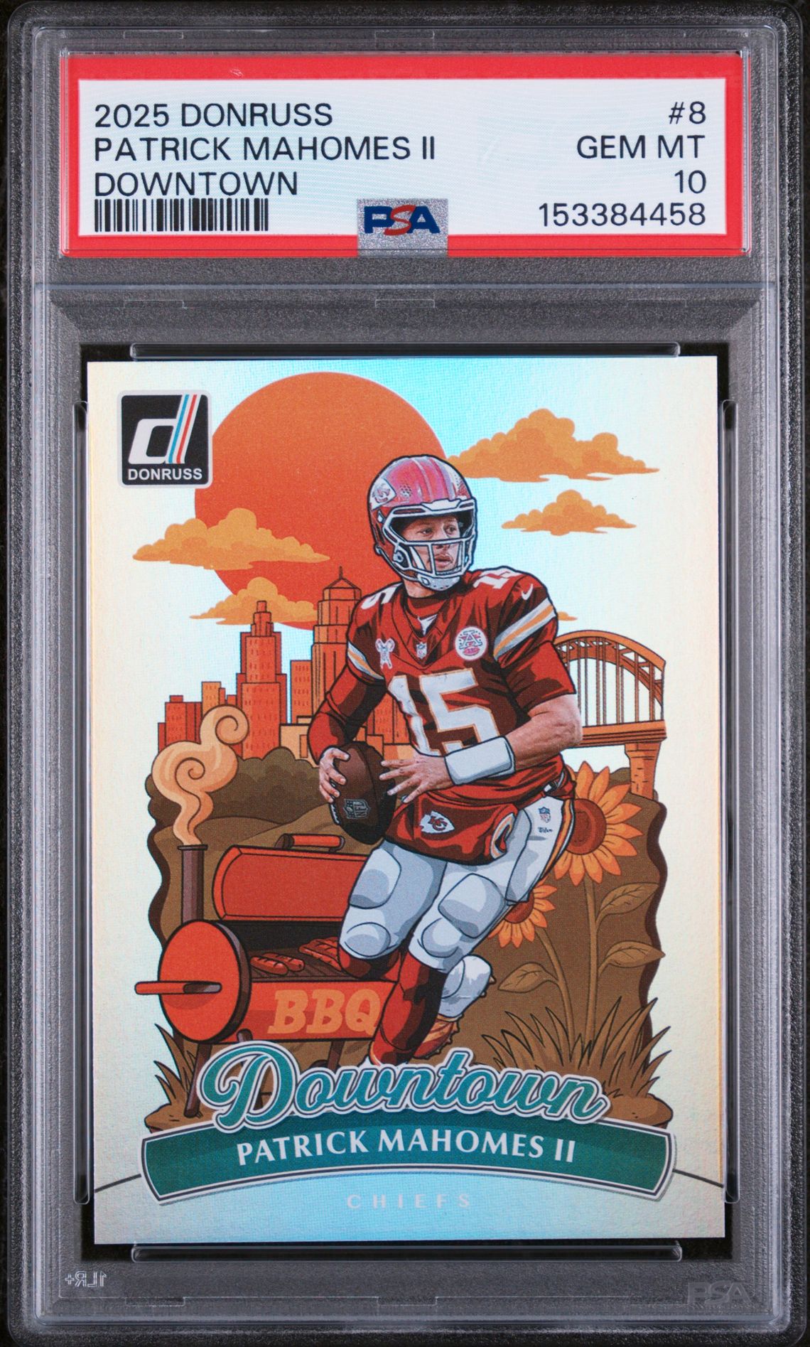 2025 Panini Donruss Optic #8 Patrick Mahomes Ii front