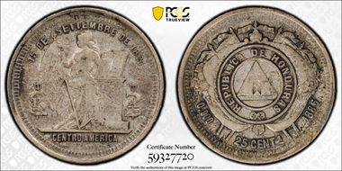 1886/1 25C KM-50 Ag VF30