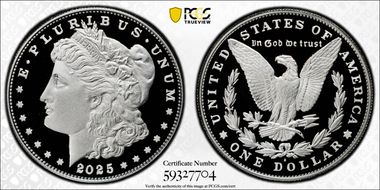 2025-S $1 Morgan Dollar PR70DCAM