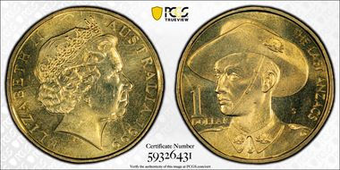 1999-S $1 Anzac MS67