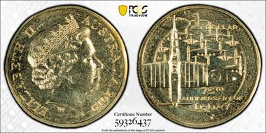 2019 $1 75th Ann D-Day Planes over Armada MS67