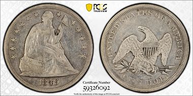 1849 $1 N1