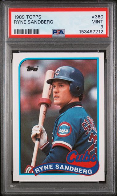 Topps Ryne Sandberg front