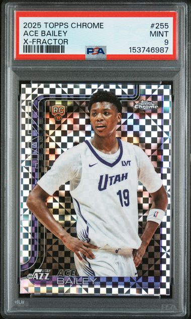 2025 Topps Topps Chrome Xfractor #255 Bailey front