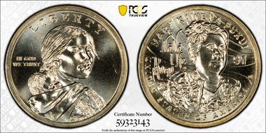 2025-P $1 Native American Position B MS66