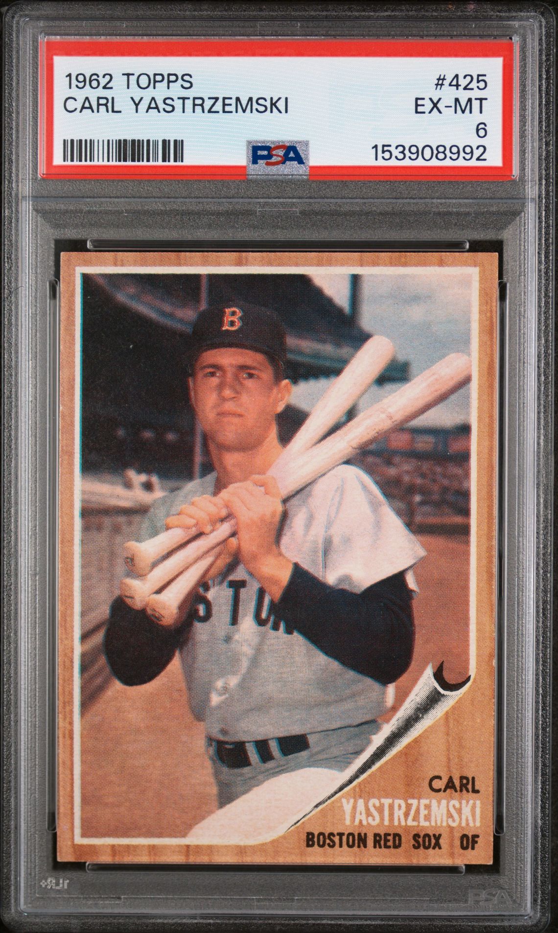 1962 Topps TOPPS #425 Carl Yastrzemski front