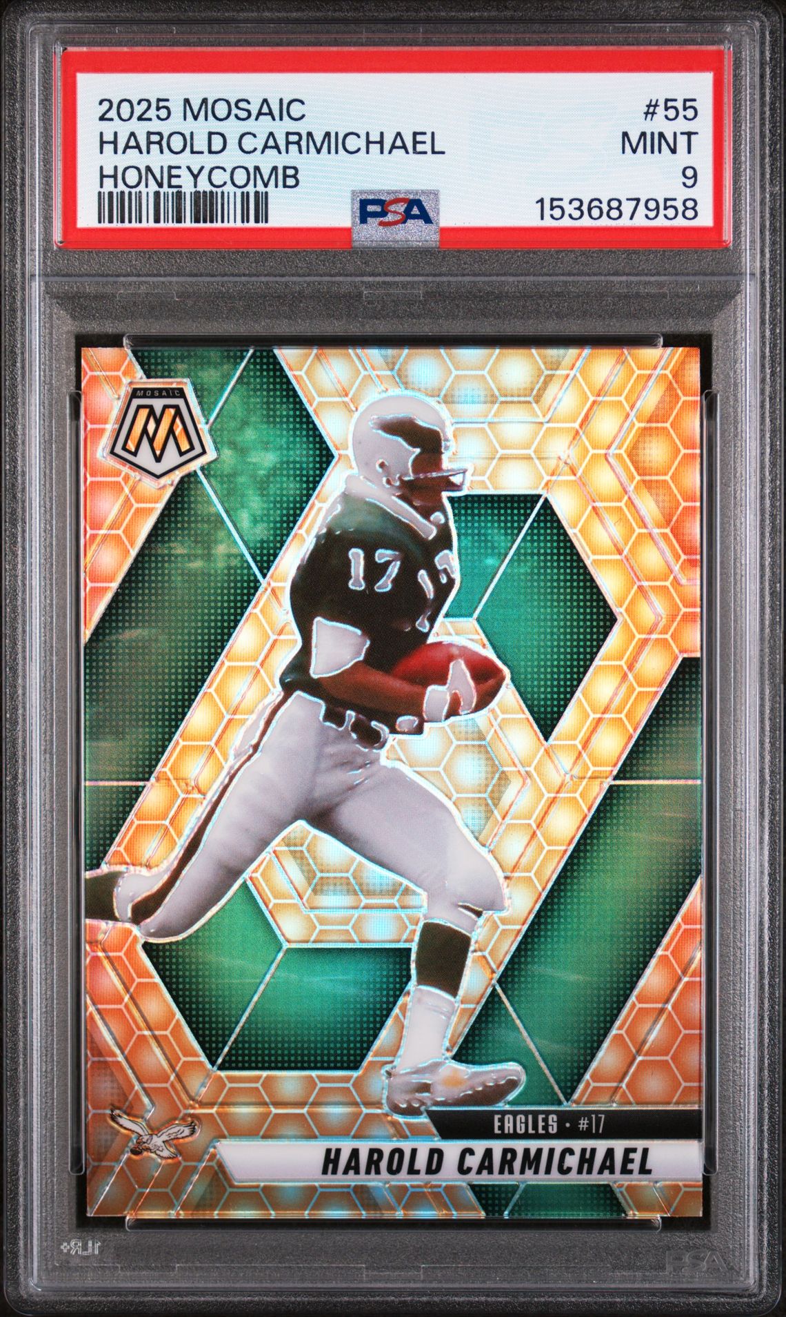 2025 Panini PANINI MOSAIC HONEYCOMB #55 Harold Carmichael front