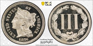 1876 3CN PR65DCAM