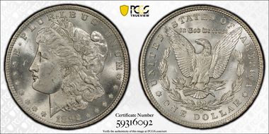 1892-O $1 MS64