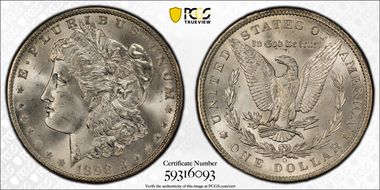 1898-O $1 MS67