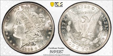 1886-S $1 MS64