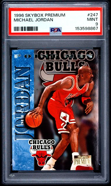 1996 SkyBox SKYBOX PREMIUM #247 Michael Jordan front
