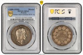(1888-1918) Medal Peltzer-1829 Sommer-W90 Ag SP63