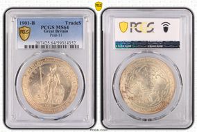 1901-B Trade$ Prid-11 MS64