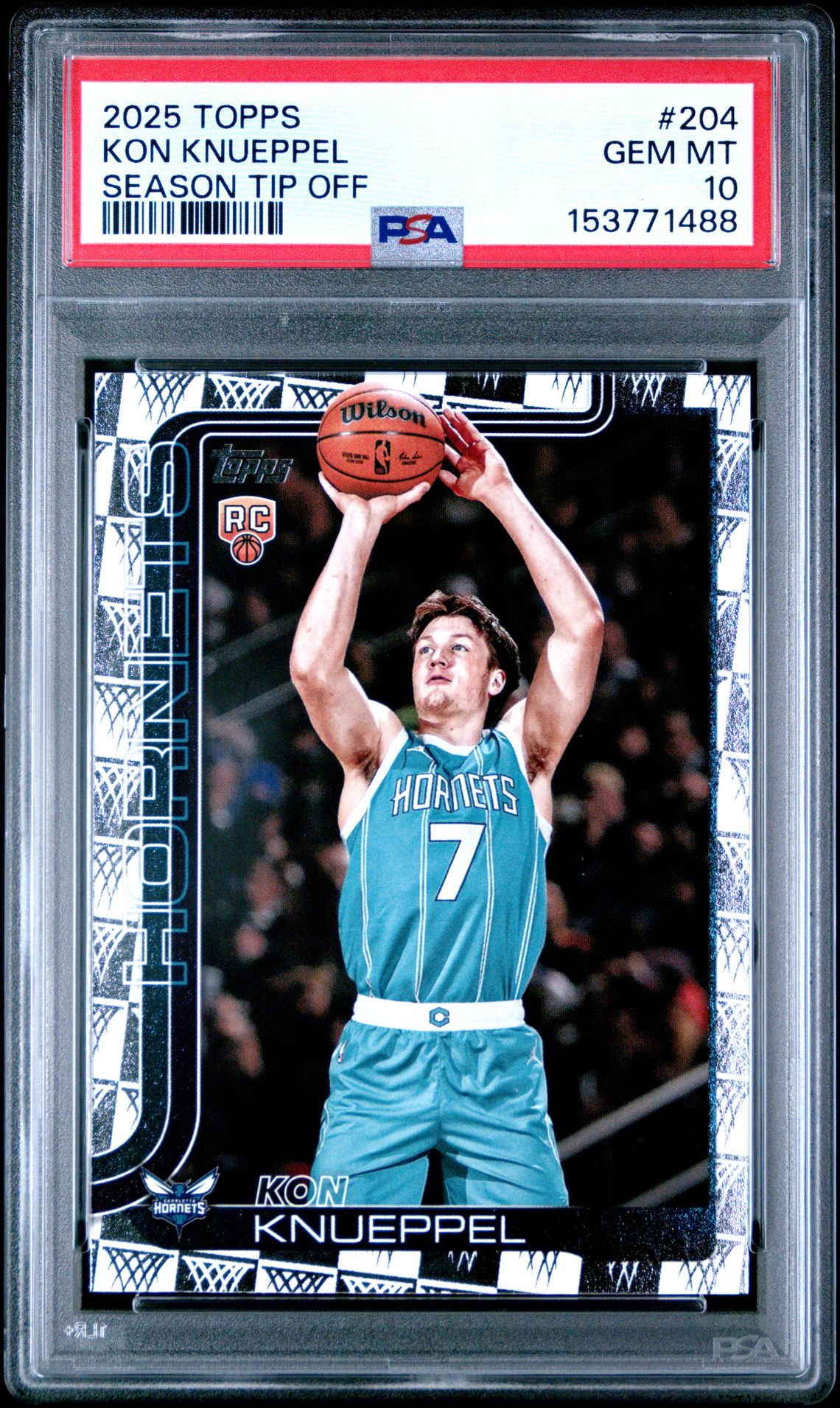 2025 Topps TOPPS Xfractor #204 Kon Knueppel front