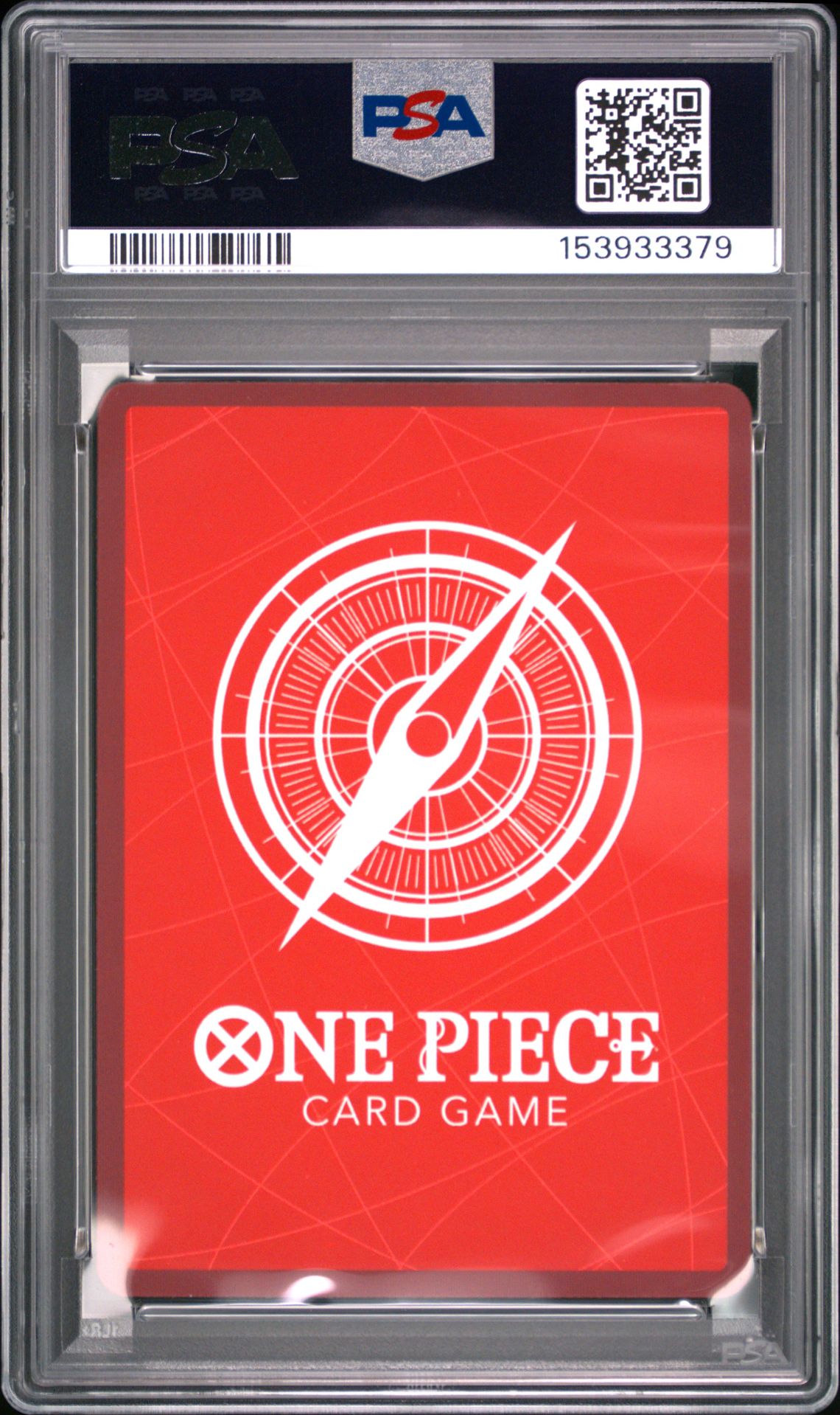 2024 One Piece Op09-Emperors In The New World Marshall D. Teach #081 (Alternate Art) Gem Mt 10 back
