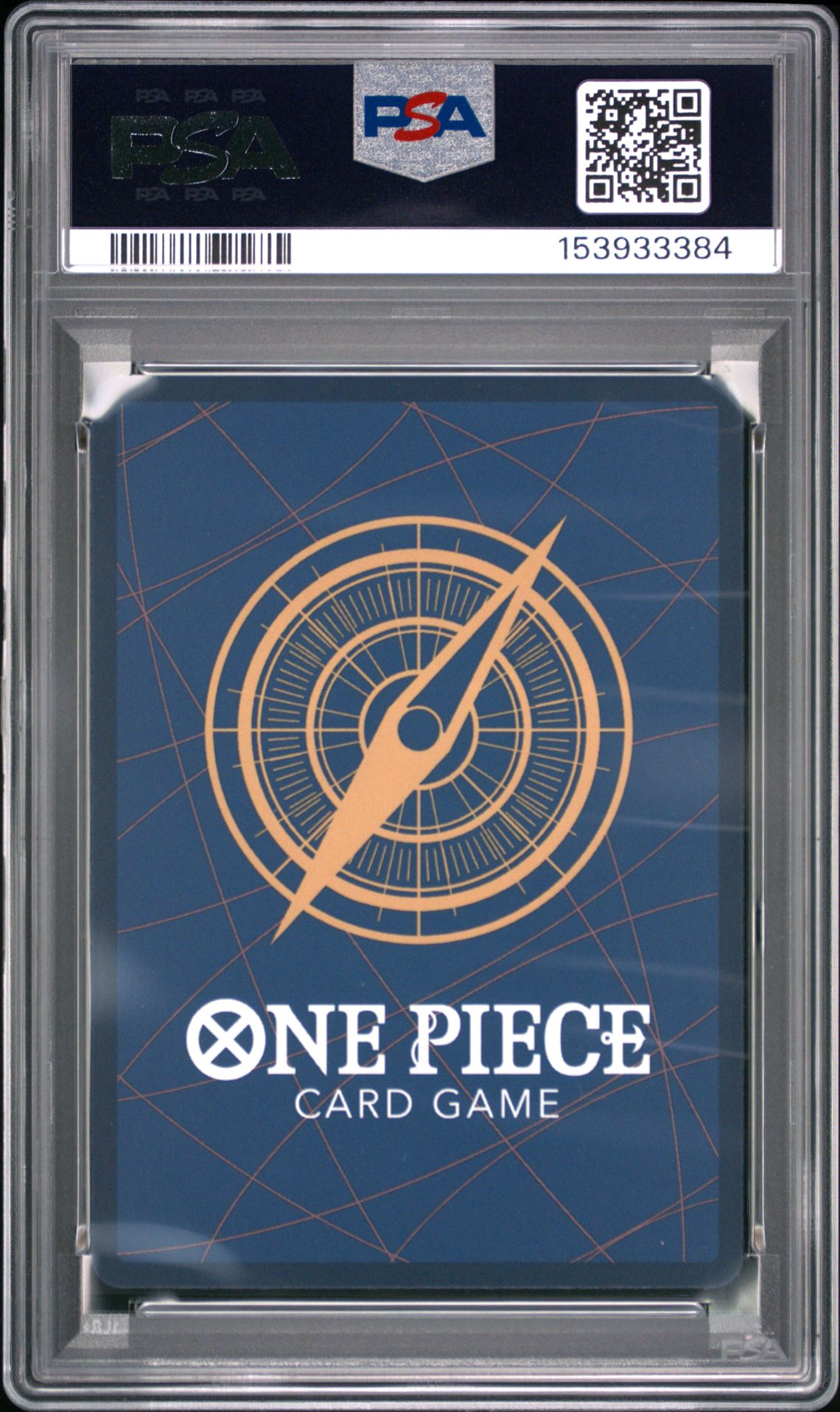 2024 One Piece Op07-500 Years In The Future Sanji #064 (Alternate Art) Gem Mt 10 back view - PSA certificate #153933384