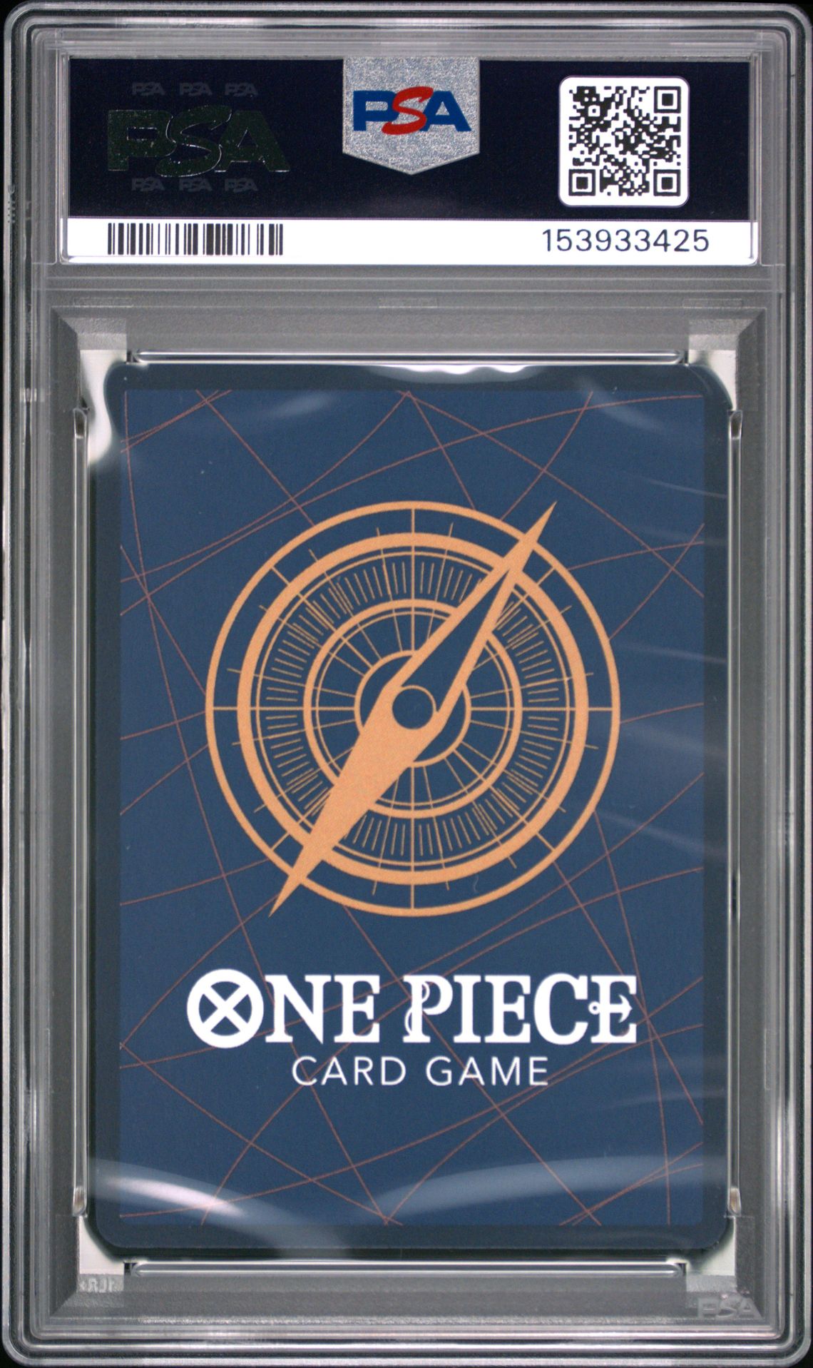 2025 One Piece Prb02-Premium Booster -One Piece Card The Best- Vol.2 Roronoa Zoro #006 (Alternate Art) Gem Mt 10 back view - PSA certificate #153933425
