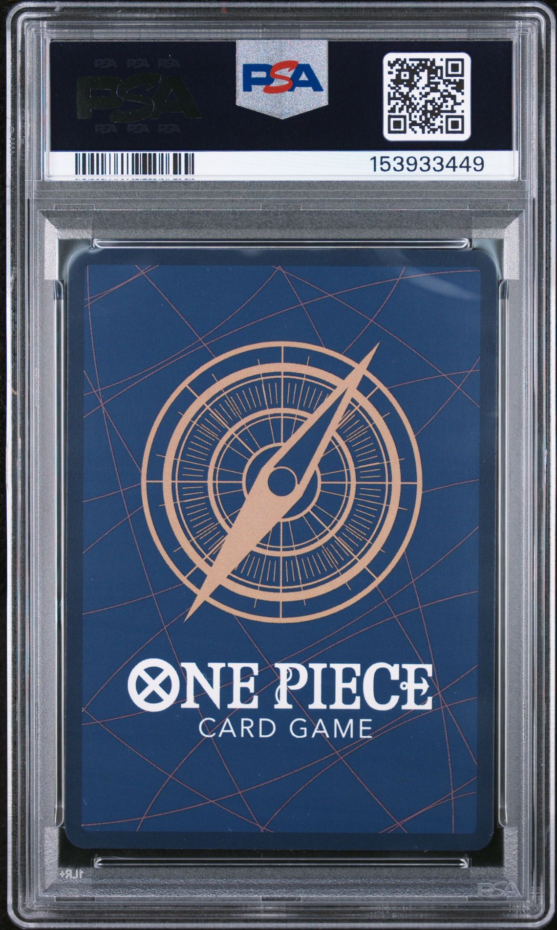 2025 One Piece Op10-Royal Blood Monkey D. Luffy #118 (Alternate Art) Gem Mt 10 back