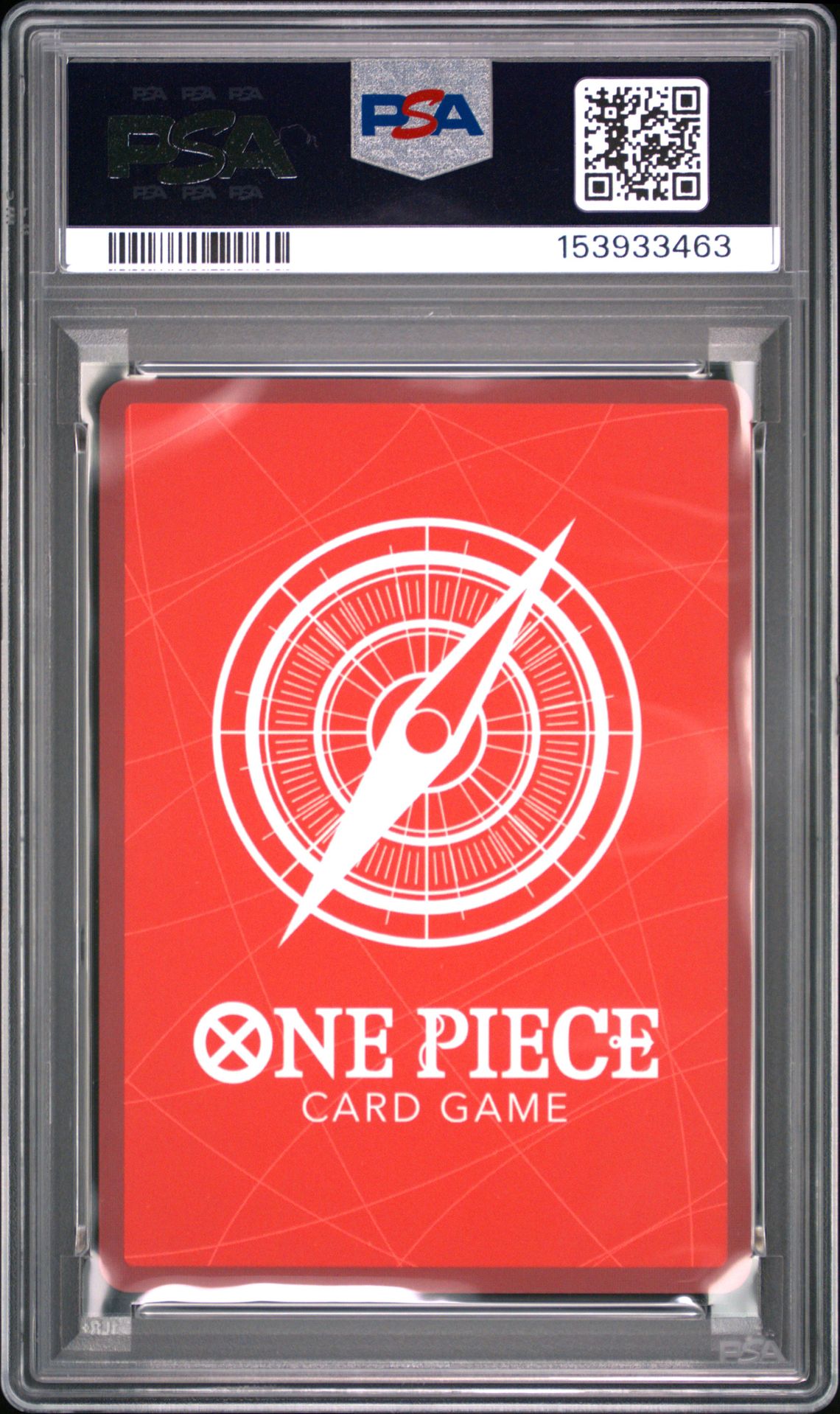 2025 One Piece Promos Shanks #001 (Psa Magazine Exclusive) Mint 9 back