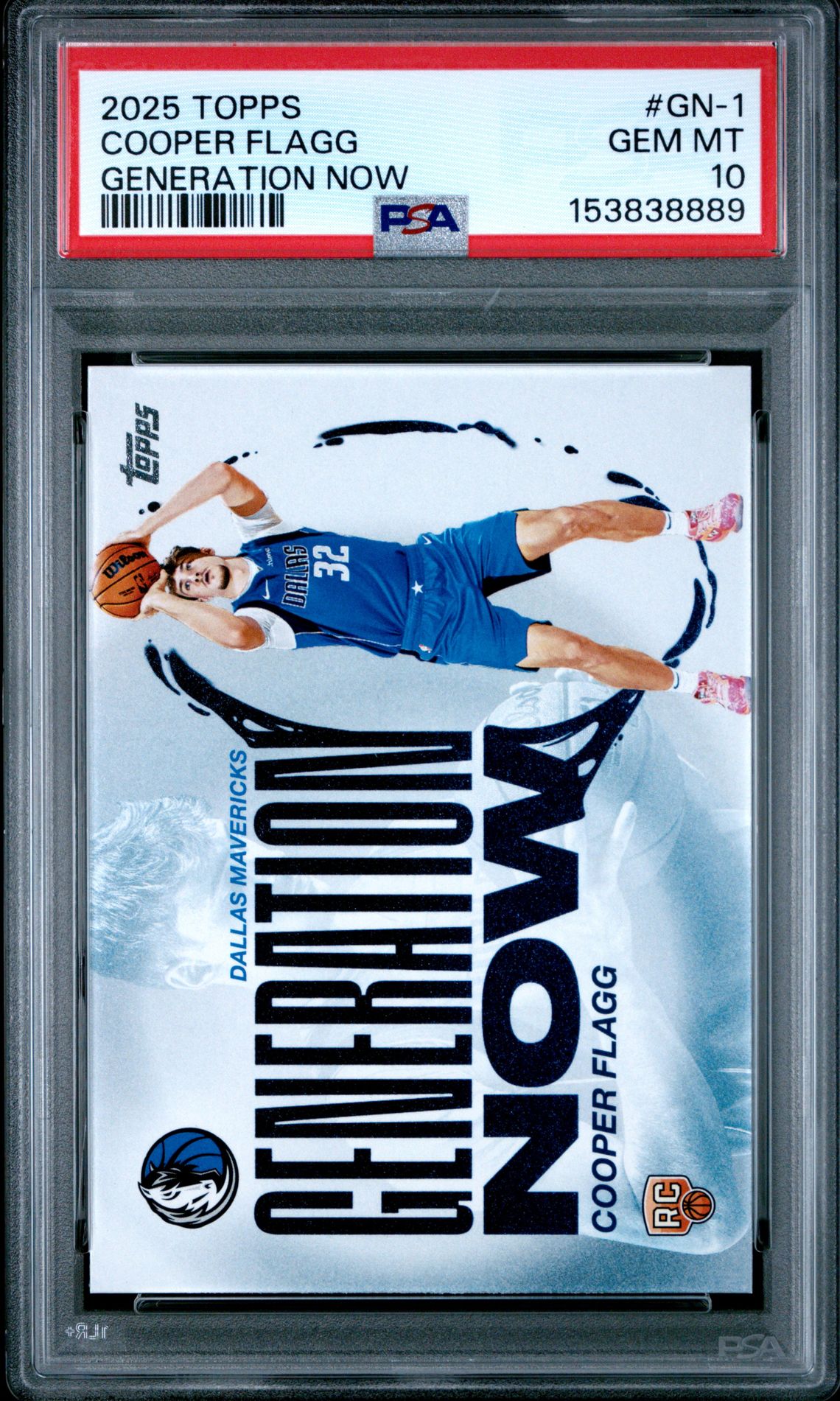 2025 Topps Generation Now Cooper Flagg #Gn-1 Gem Mt 10 front