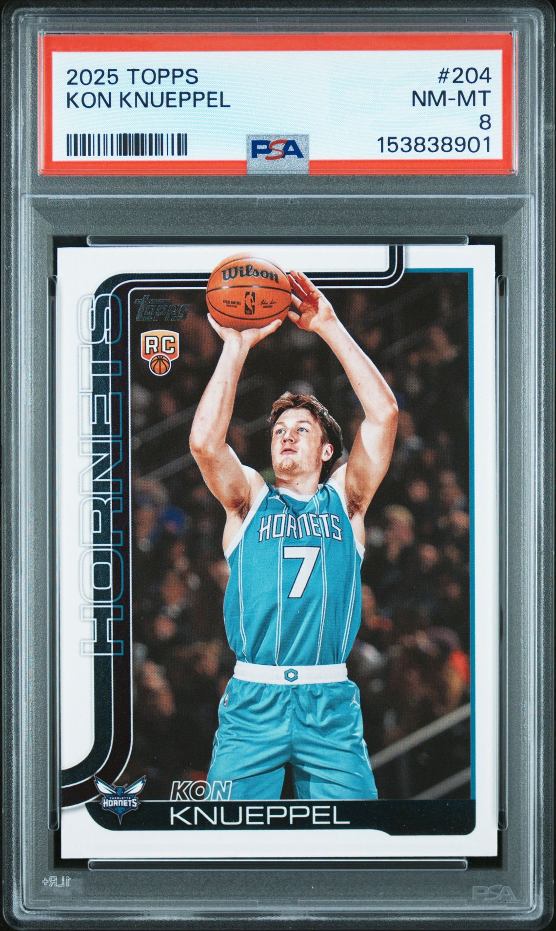 2025 Topps Kon Knueppel #204 Nm-Mt 8 front