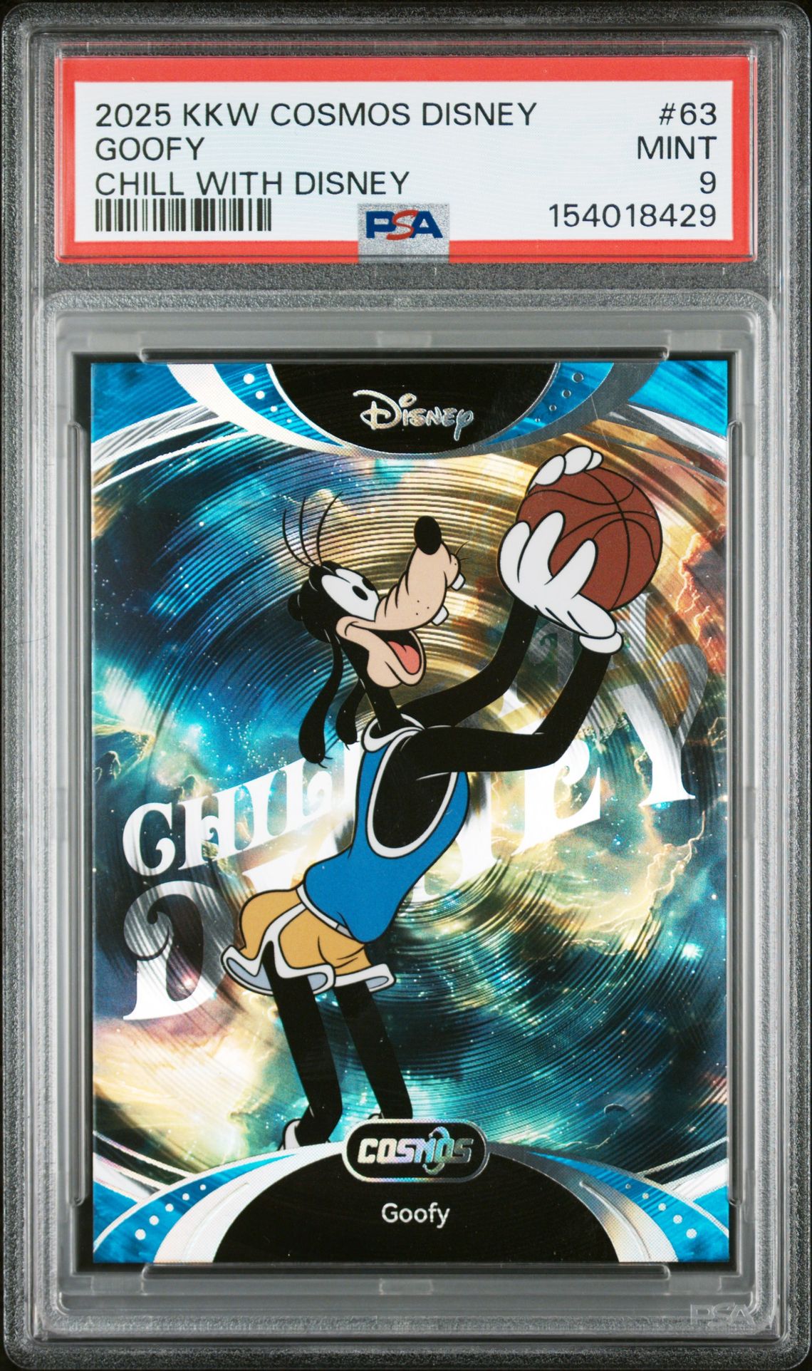 2025 Kakawow Cosmos Disney Chill With Disney Goofy #63 Mint 9 front